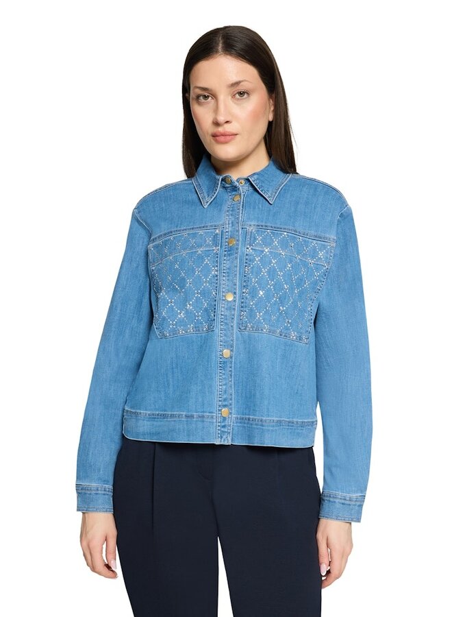 Betty Barclay Blouse Jasje Jeansblauw 8013-1740