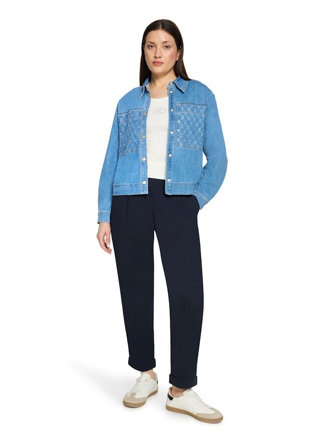 Betty Barclay Blouse Jasje Jeansblauw 8013-1740