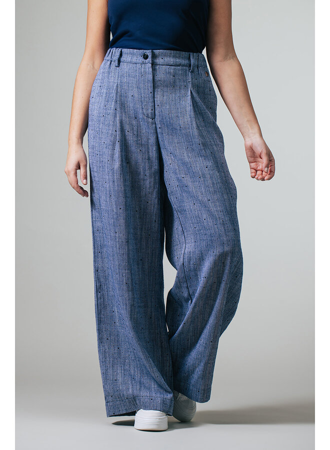 Label Dot Broek Marine Rox