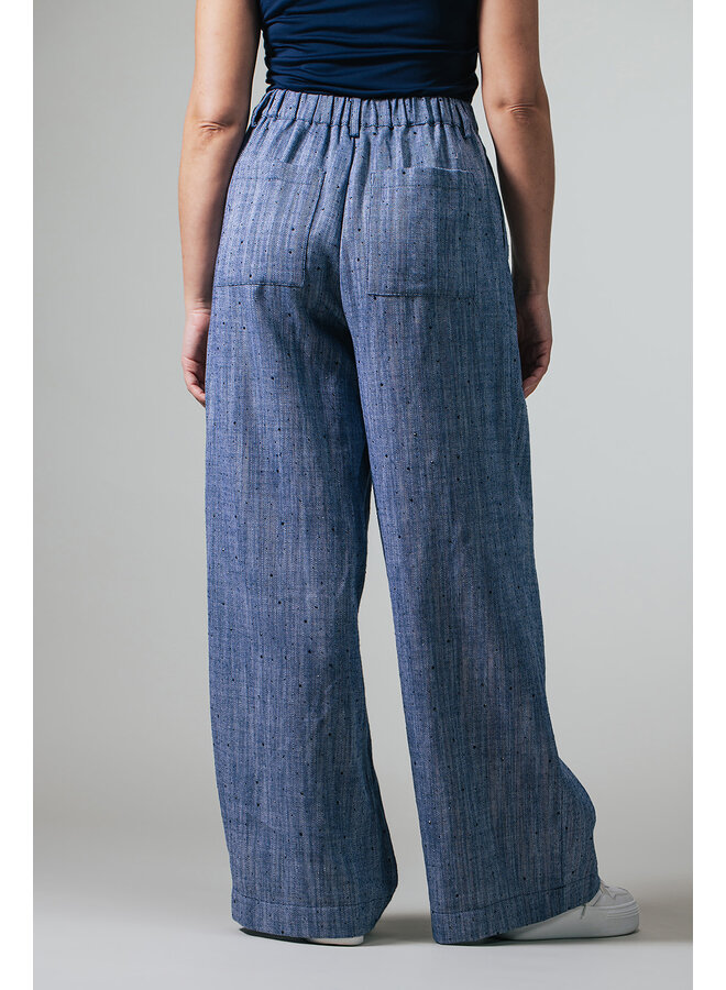 Label Dot Broek Marine Rox
