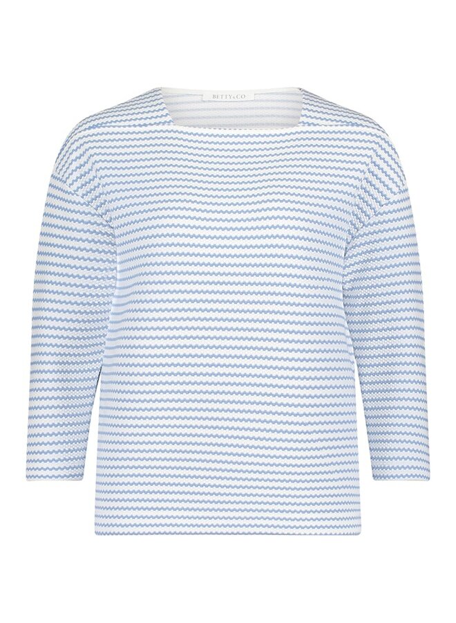 Betty & Co Shirt Blue 2016-3088