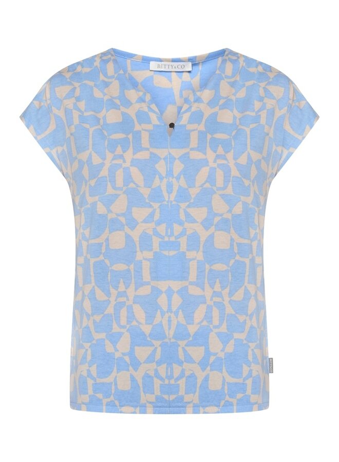 Betty & Co Shirt Blue 2999-3002