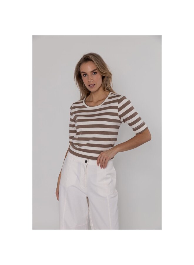 Poools Shirt Taupe 613168