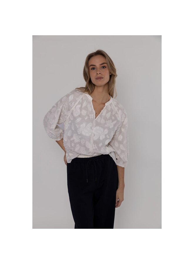 Poools Blouse Ecru 613127