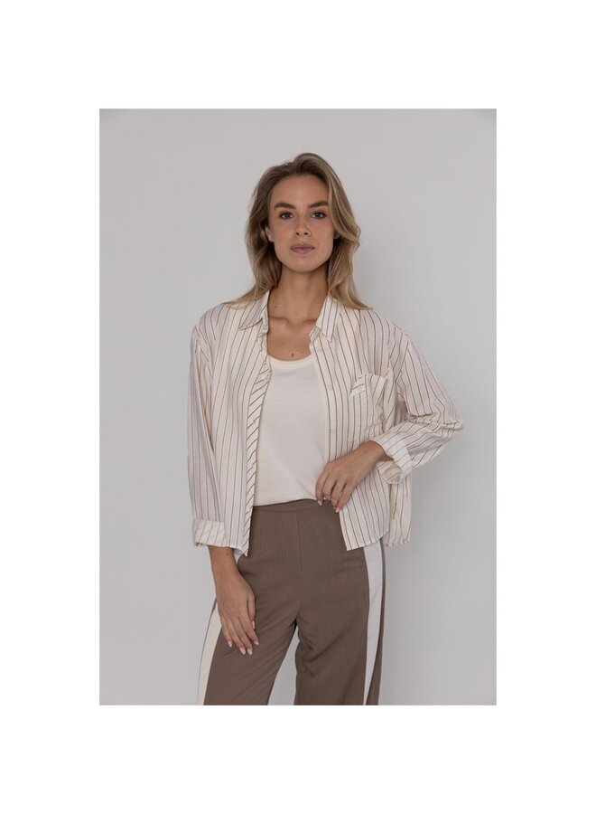 Poools Blouse Ecru 613165