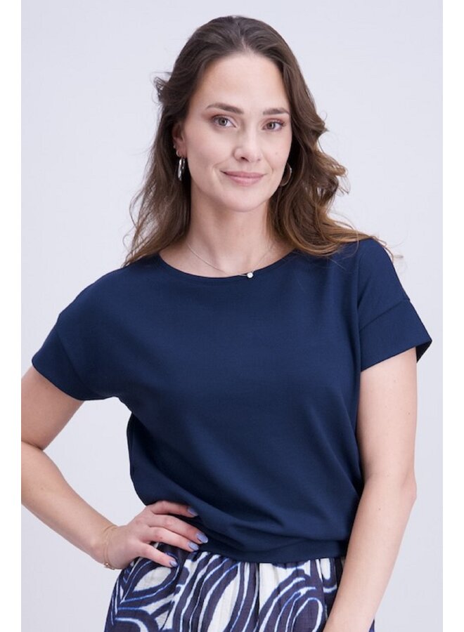 Signe Nature Shirt Marine 840369