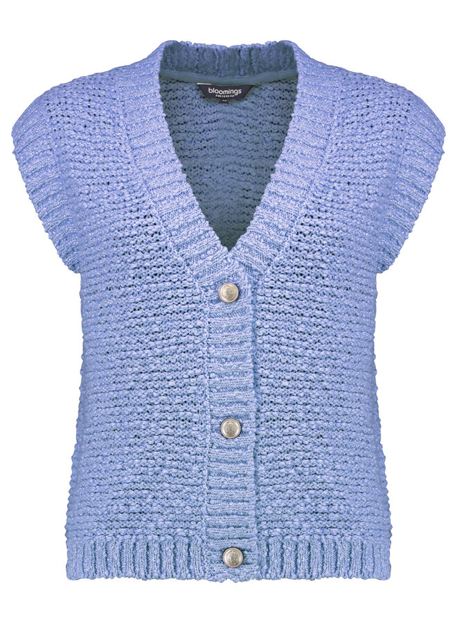 Bloomings Spencervest Jeansblauw SLK424-8935