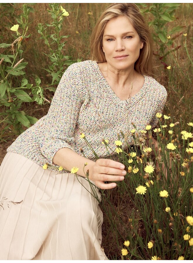 Bloomings Pullover Roze SLK444-8943