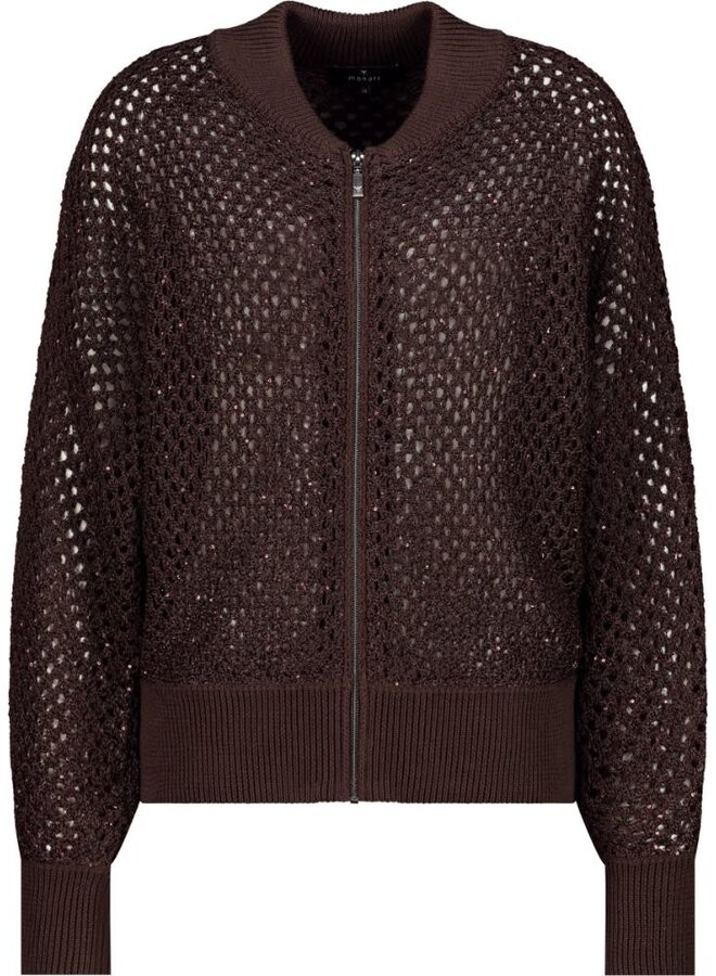 Monari Vest Bruin 410388