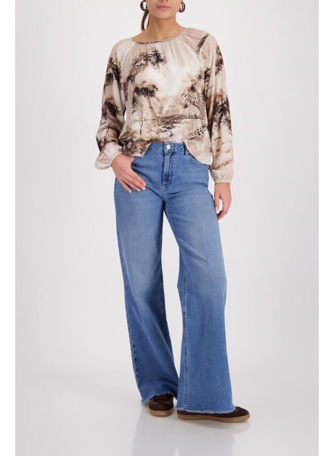 Monari Blouse Zand 410190