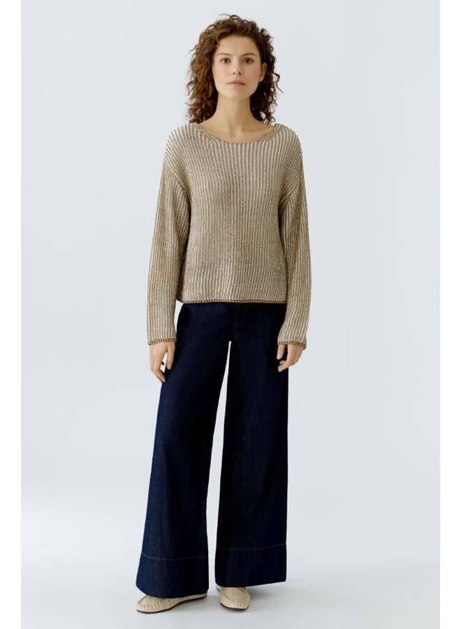 OUI Pullover Goud 97622