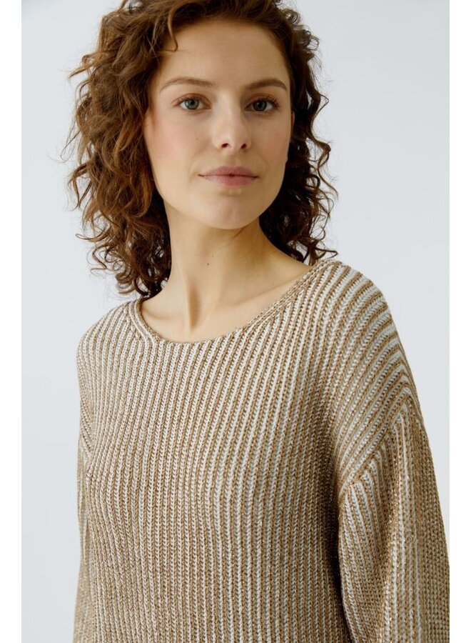 OUI Pullover Goud 97622