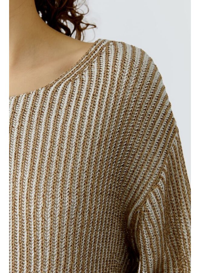 OUI Pullover Goud 97622