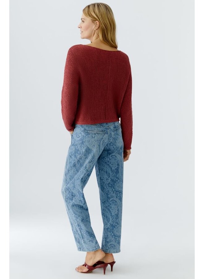 OUI Pullover Bourgogne 96440