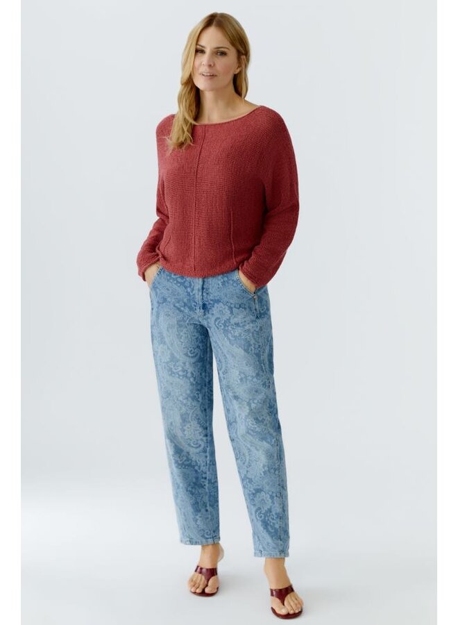 OUI Pullover Bourgogne 96440