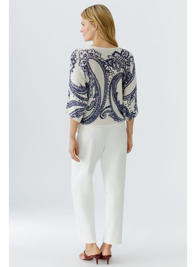 OUI Pullover Ecru 96515