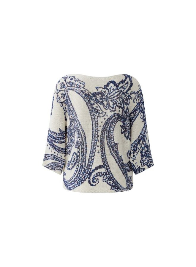 OUI Pullover Ecru 96515