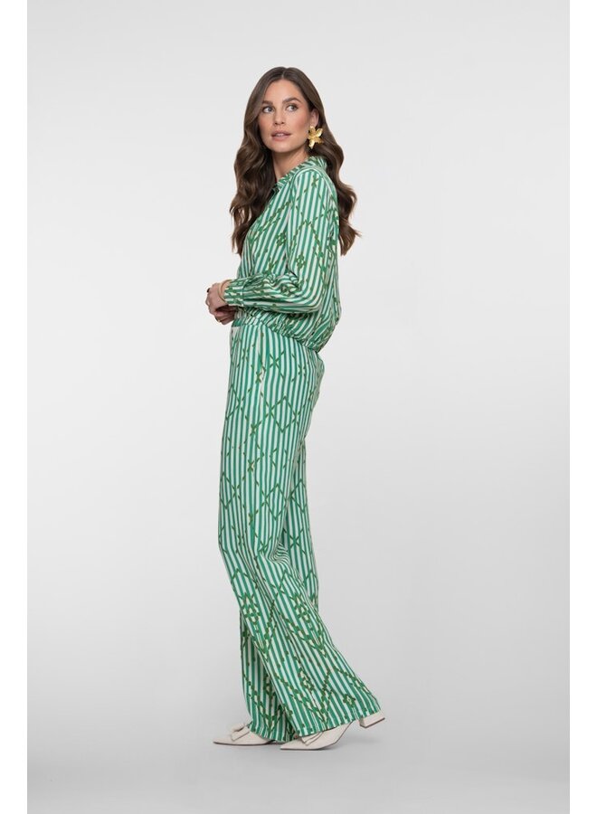 Geisha Blouse Groen 63279-20