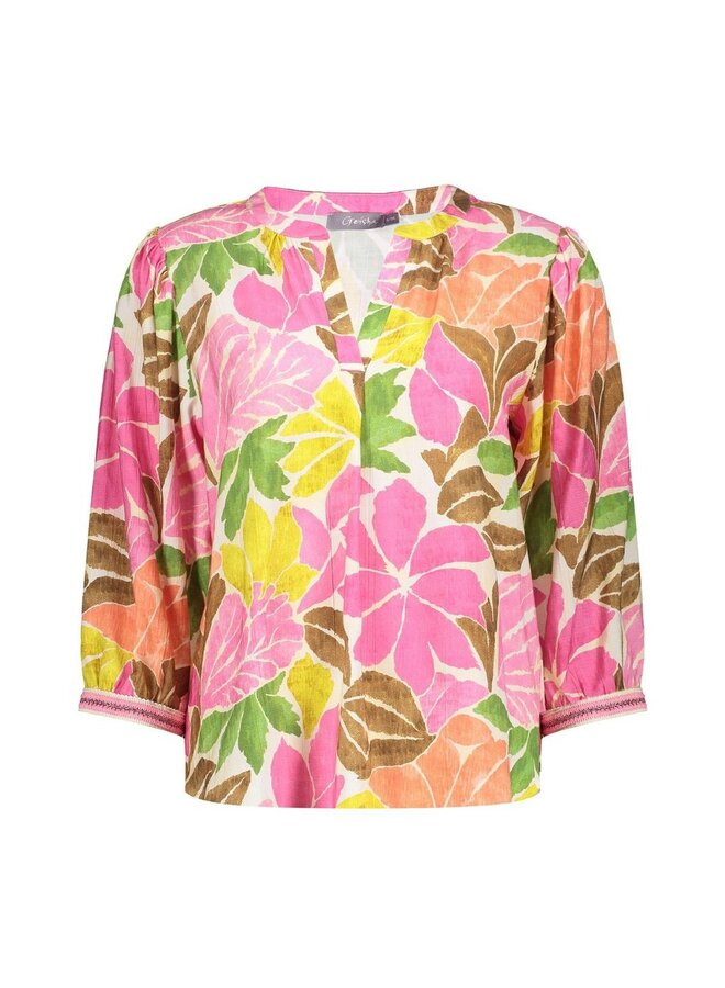 Geisha Blouse Kleurrijk 63283-20