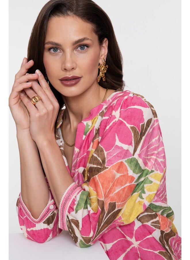 Geisha Blouse Kleurrijk 63283-20