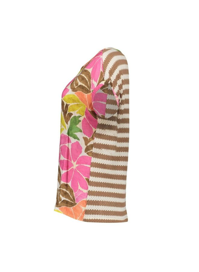 Geisha Shirt Kleurrijk 63284-20