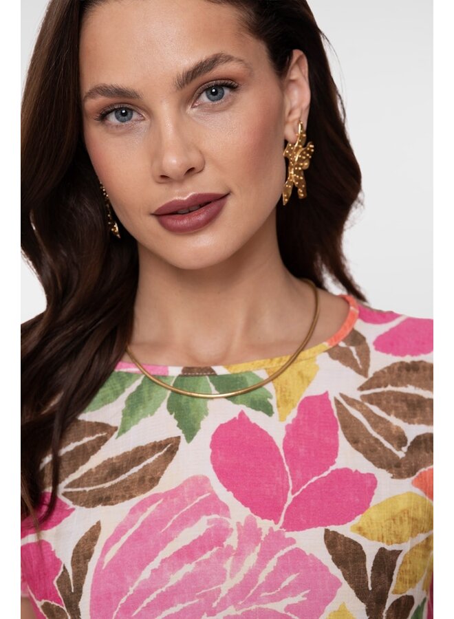 Geisha Shirt Kleurrijk 63284-20