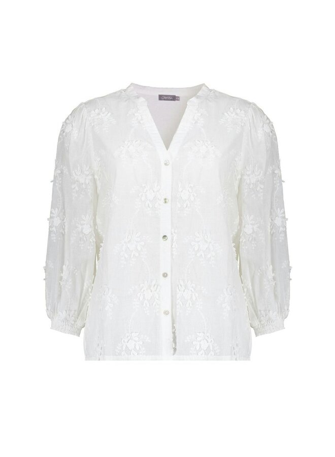 Geisha Blouse Offwhite 63230-26