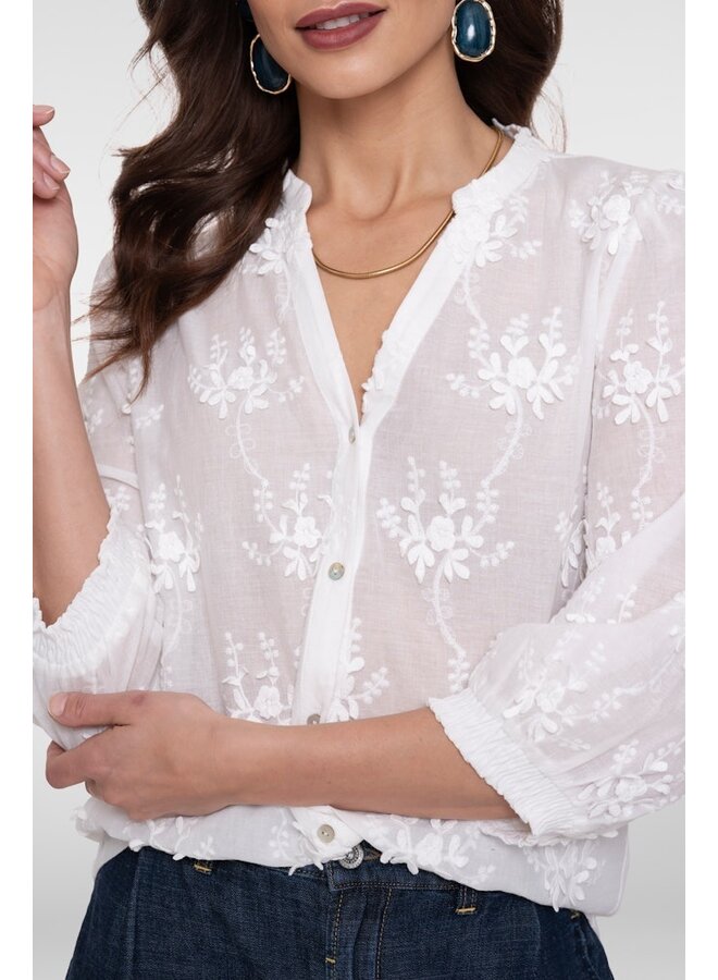 Geisha Blouse Offwhite 63230-26