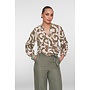 Geisha Blouse Hazelnoot 63241-20