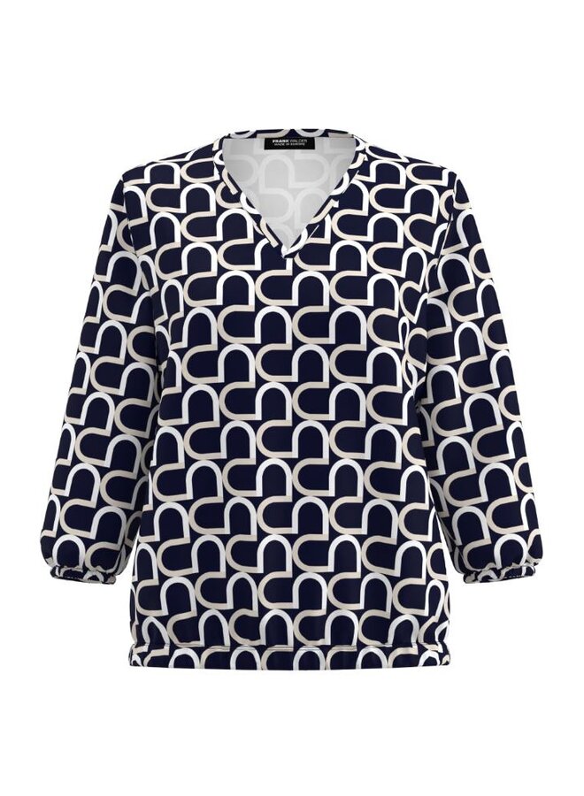 Frank Walder Shirt Marine 601401