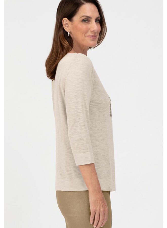 Bianca Pullover Zand 76029