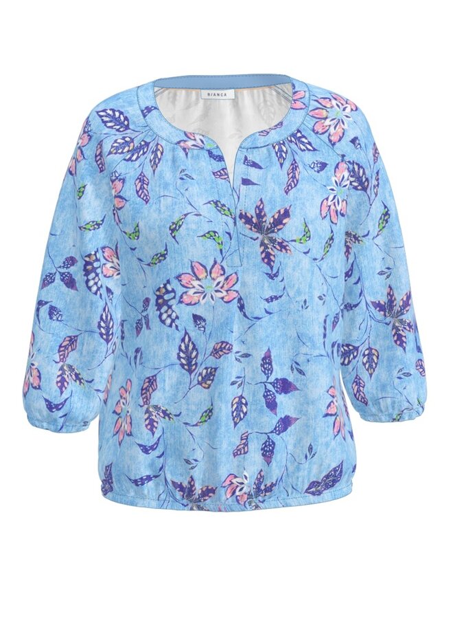 Bianca Blouse Blue 75009