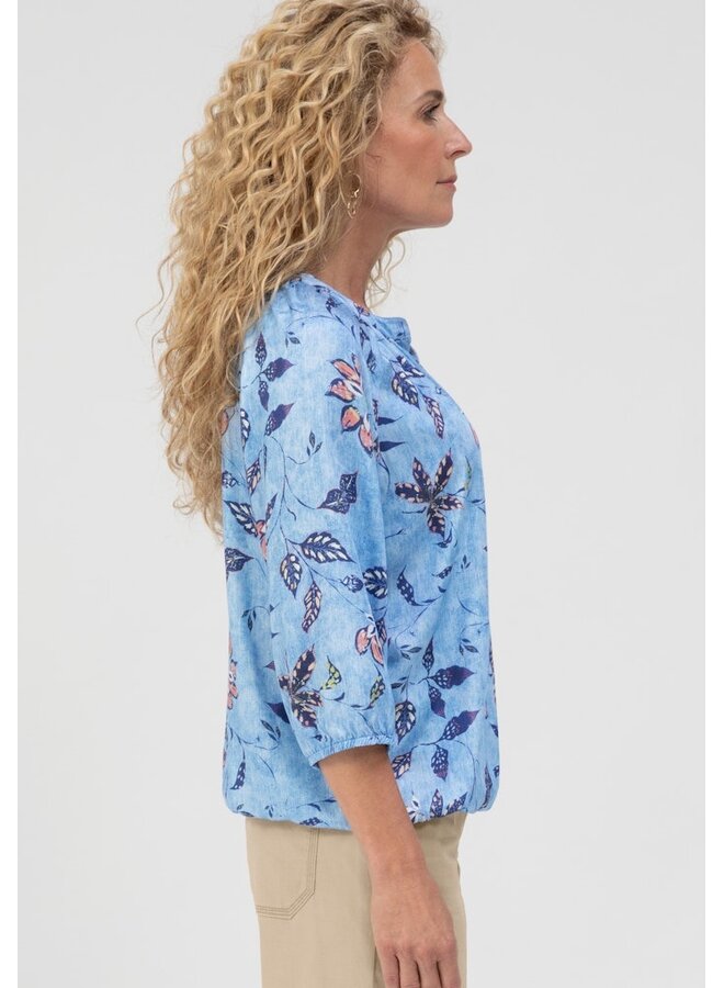 Bianca Blouse Blue 75009
