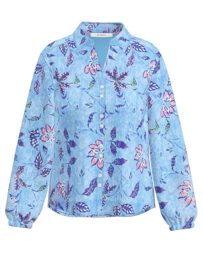 Bianca Blouse Blue 75011