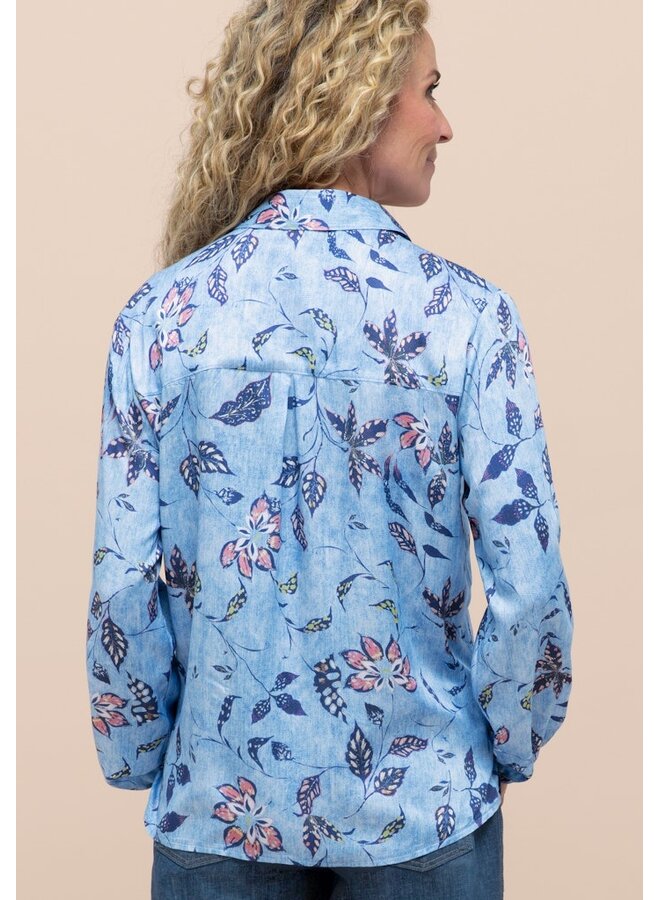 Bianca Blouse Blue 75011