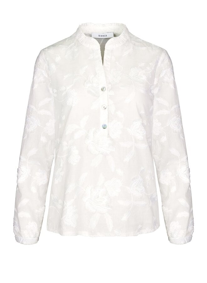 Bianca Blouse Offwhite 75012