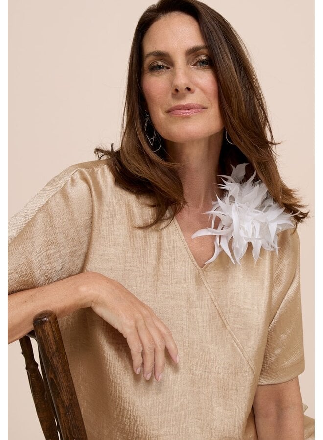 Bianca Blouson Zand 75022