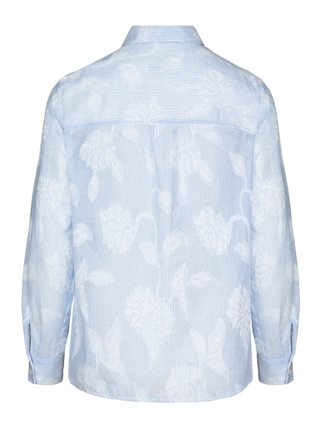 Bianca Blouse Blauw 75008