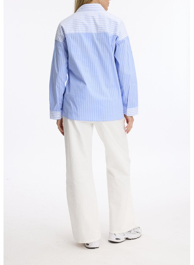 Leo & Ugo Blouse Blauw KE332