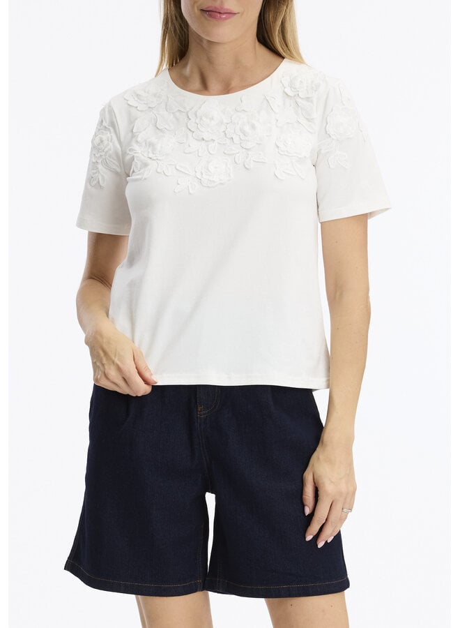 Leo & Ugo Shirt Offwhite TEV656