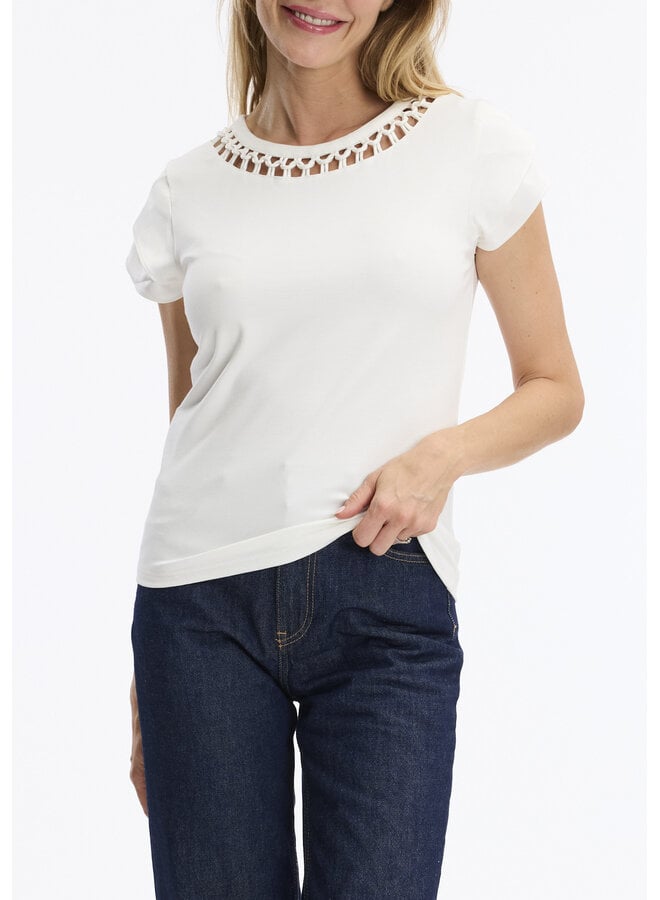 Leo & Ugo Shirt Offwhite TEV652