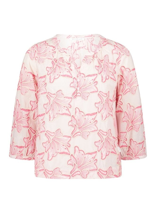 Betty & Co Blouse Zand/Rose 8998-3245