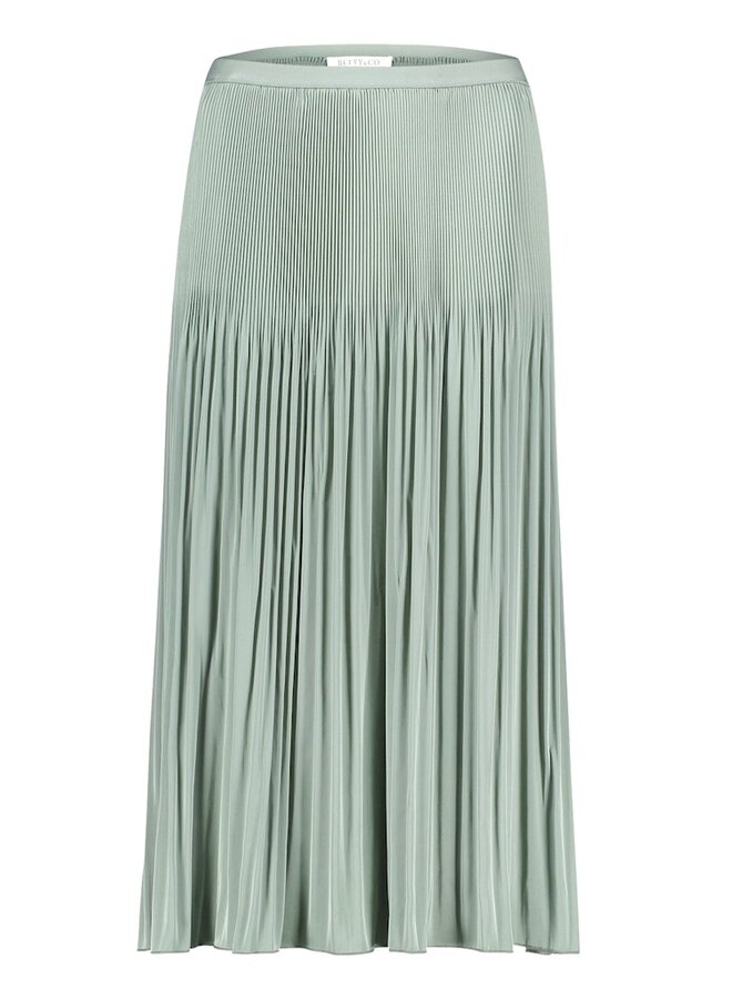 Betty & Co Plisse Rok Olijf 9020-3285