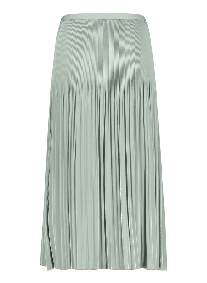 Betty & Co Plisse Rok Olijf 9020-3285
