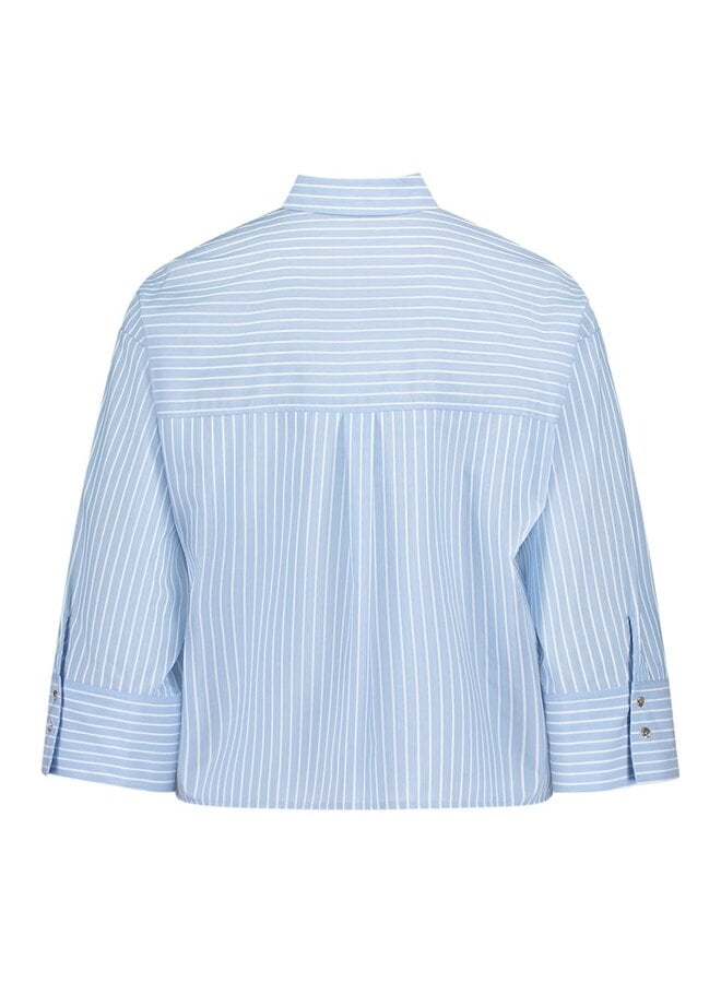 Betty & Co Blouse Blauw 8002-3311