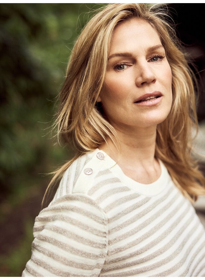 Bloomings Pullover Zand SLK20-8917