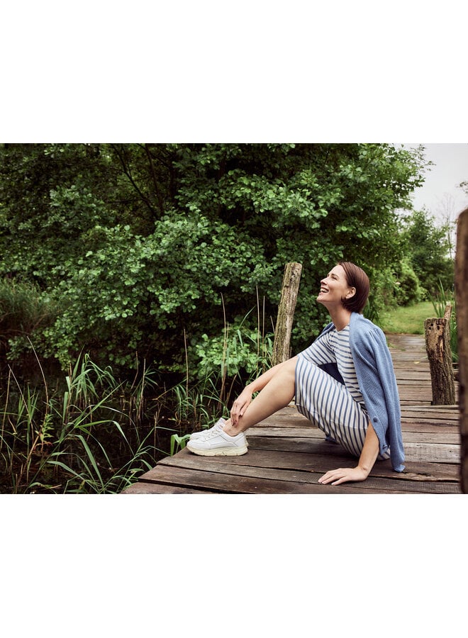 Bloomings Vest Blauw SLK20-8909