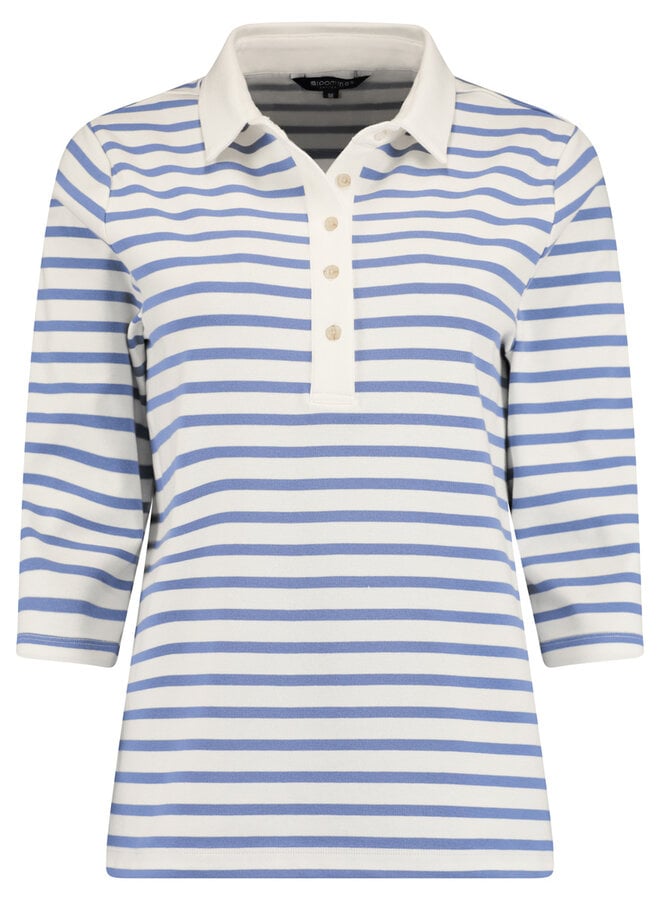 Bloomings Poloshirt Blauw SLT352-8968
