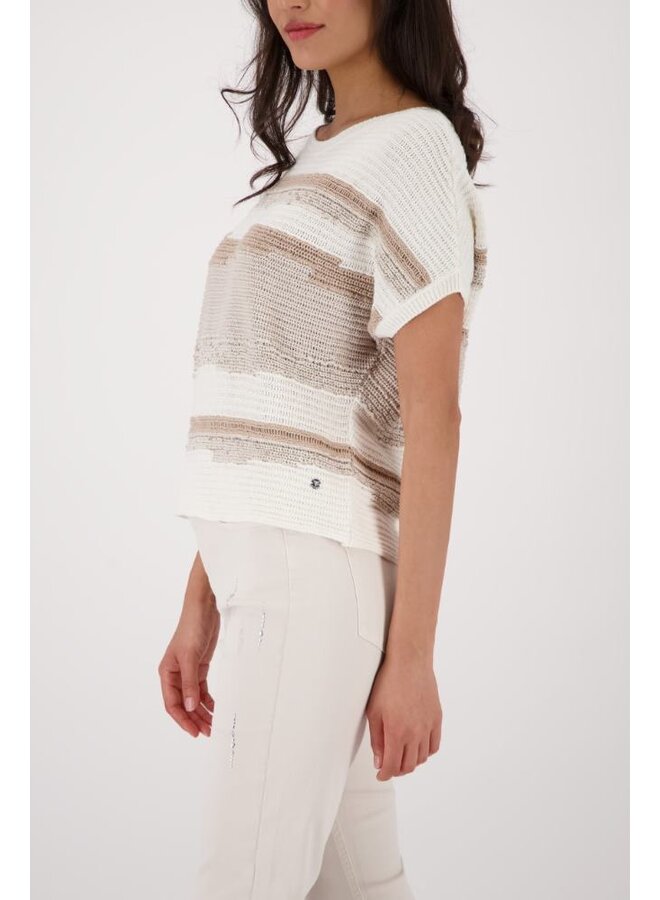 Monari Pullover Offwhite 410442