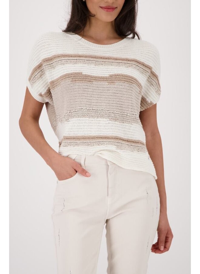 Monari Pullover Offwhite 410442